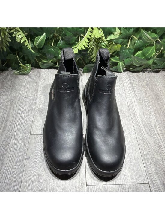 Wolverine Durashocks SR Chelsea Icon Romeo Steel Toe Work Black  Leather Men 9.5 main image 5